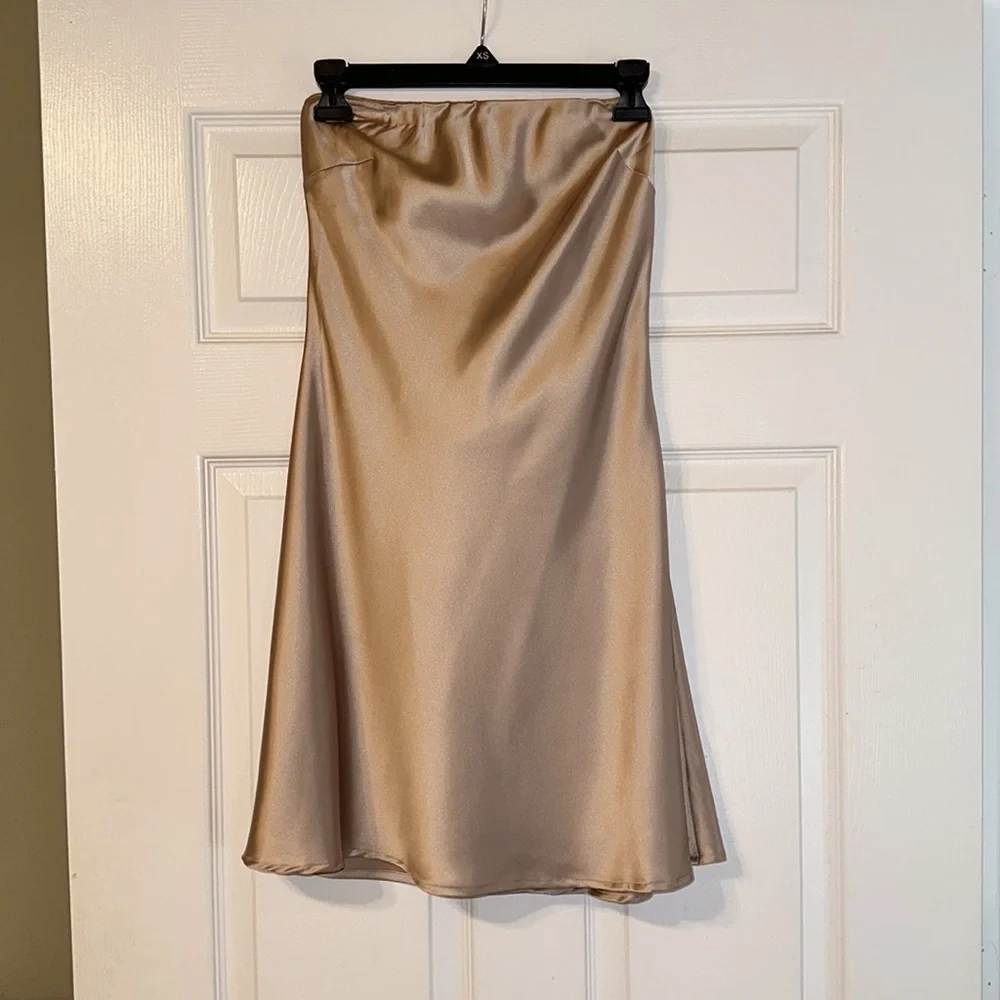 Sage & Paige Barbie Mini Dress Champagne - Picture 7 of 8